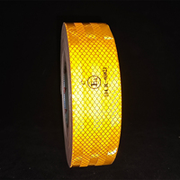 Bandes réfléchissantes imprimables en PVC haute visibilité 5 cm x 45,7 m, détachables, imperméables, adhésif puissant, ruban réfléchissant pour véhicules