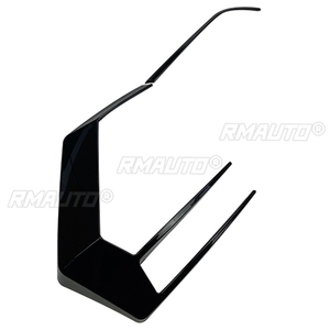 2 pièces pour VW Golf 7 GTI R GTD 2012 2013 2014 2015, séparateur de pare-chocs arrière noir, canard, pièces extérieures automobiles, NE convient PAS au GOLF 7.5 - Product Image 5