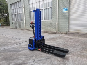 รถยกไฟฟ้า WELIFTRICH 1200 กก. แบบยกตัวเองได้ – แบตเตอรี่ลิเธียม 48V 21Ah, รถยกพาเลท - Product Image 5