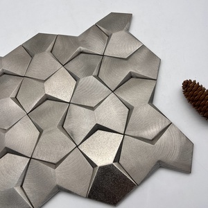 Phổ biến phong cách mới vàng 3D kim loại khảm cho tường gạch - Product Image 2