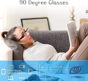 Gafas de Prisma para Cama, Gafas <span class=keywords><strong>Periscopio</strong></span> Horizontales para Leer y Ver Televisión Acostado - Product Image 6
