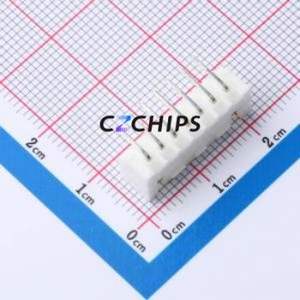 HC-XHB-7AW-TW Wire-to-Board Pin Header Bent Lead Through Hole,P=2.5mm Connector 1x7P 2.5mm Right Angle Insert XHB - Product Image 2