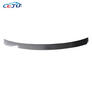 รถสปอยเลอร์หลังคาหน้าต่างด้านหลังสีดำมันดูเป็นคาร์บอน ABS แบบมันวาวลิ้นปีกสำหรับ BMW 5ซีรีส์ G30 530i F90 M5 Alpina D5 2017-2023 - Product Image 2