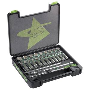 Juego de llaves FASANO de 37 piezas métricas con trinquete y barra de extensión para reparación de automóviles - Product Image 1
