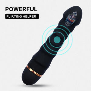 Multifrequenz Kleiner Mini Strapless Lustvoller Vibrierender Dildo Vibrator G-Punkt AV-Stab Massagegerät Lila Dildo Vibrator für Anale Stimulation - Product Image 6