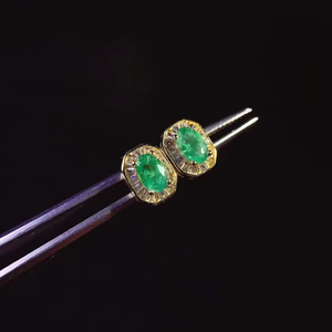 Bulk Wholesale Sterling Silver 925 <strong>Jewelry</strong> Natural <strong>Emerald</strong> Minimalist Women's Rings Pendant Wedding <strong>Jewelry</strong> <strong>Sets</strong> - Product Image 5