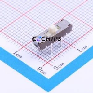 SSSS211900 Slide Switch Through hole Component (THT) Switch Single Pole Three Throw Rectangle Pin Header PC Pin 5.5mm - Product Image 1