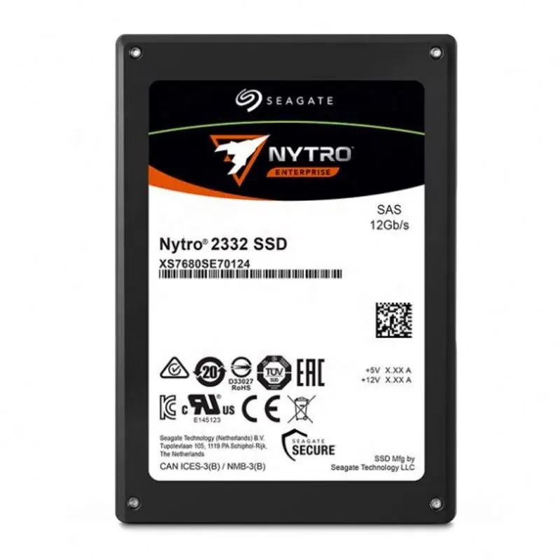 XS1920LE70124 Ssd Seagate 1.92TB SAS Hard Drive Disk Portable Nytro Barracuda External New And Original