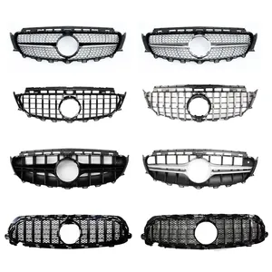 <b>For</b> Mercede Benz W213 E200 E300 E250 E320 E350 E400 E43 E450 2016-2019 2020-2023 Front Bumper <b>Grille</b> Refit Hood <b>Mesh</b> Grid - Product Image 2