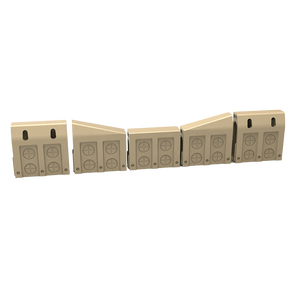 Les bordures et les caniveaux en béton de résine sont utilisés à des fins décoratives et de drainage sur les routes - Product Image 6