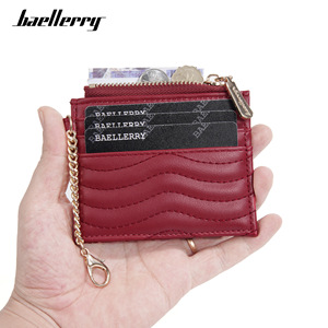 กระเป๋าใส่บัตร Baellerry รุ่นมินิ แบบมีซิปและสายโซ่ สำหรับผู้หญิง ใช้ได้ทุกวัน - Product Image 3