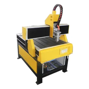 jinan mini cnc milling machine sd4040 with 1.5kw spindle stepper motor Aluminum and PVC table pcb engraving machine