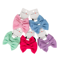Bandeau élastique pour bébé élégant, fait à la main, avec nœud pour cheveux, couleur bonbon, nouveau design, tissu extensible, accessoires pour cheveux