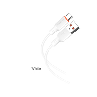 KAKUSIGA TPE Kabel Data Pengisian Cepat USB ke Type-c Kompetitif, Pintar dan Aman Melindungi Baterai, Kabel Lunak