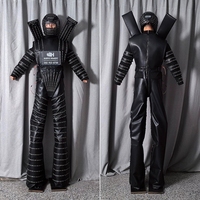 Costume de robot LED lumineux pour adultes, idéal pour le Nouvel An chinois, Noël, les fêtes, les spectacles sur scène, les clubs, la danse de salon et la mode.