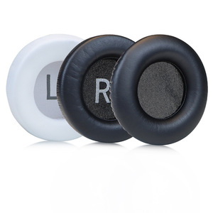Almohadillas de Repuesto para Auriculares AKG K540 K545 K845BT, Almohadillas de Cuero Proteico, Espuma Viscoelástica Suave y Agradable al Tacto - Product Image 1