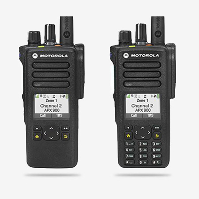 APX900 Handheld Digital VHF/UHF FM Transceiver Two Way Radio with Long Range IPX7 Water Resistance 10W Output Power