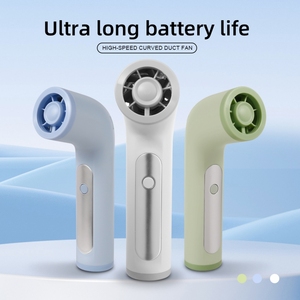 IMYCOO Nouveautés Ventilateur de poche portable à écran LED incurvé de qualité supérieure Fournisseur chinois Ventilateur électrique rechargeable USB Mini ventilateur de poche - Product Image 5