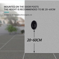 Pembuka Pintu Gerbang Geser Otomatis Desain Modern 12-24V Sensor Fotocell Tegangan Kerja 12V Model CSP-01 Bahan Plastik 1
