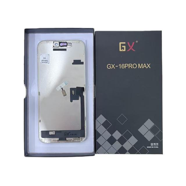 Gx Oled Mobile Phone LCD Display, Suitable for iPhone 16Pro/16Pro Max High Quality Touch Screen Replacement Screen Assembly
