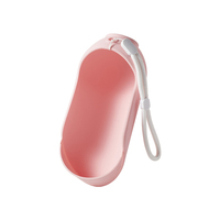 Gobelet d'eau portable en silicone pour animaux de compagnie, distributeur d'eau anti-fuite pour chiens et chats, idéal pour les randonnées et les voyages en extérieur