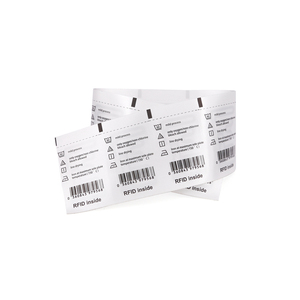 แท็กผ้า RFID UHF 860-960Mhz แบบพิมพ์ได้ด้วย QR <span class=keywords><strong>Code</strong></span> กันน้ำ ฉลากอัจฉริยะ อ่านแบบเป็นชุด สำหรับการจัดการผ้าในโรงพยาบาลและร้านค้าปลีก - Product Image 2