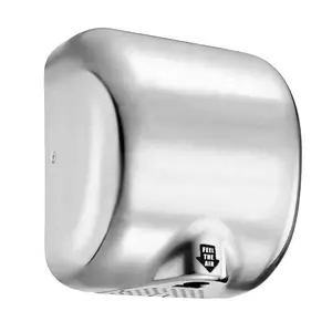 Wall Mounted High Speed Fast Dry Stainless Steel 304 Jet Air Dryer SS Paint Automatic Hand Dryer