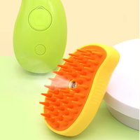 Nouveau peigne de pulvérisation pour animaux de compagnie vapeur Anti-volant propre mangue brosse chat et chien peigne de Massage USB charge peigne artefact