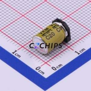 Condensador Electrolítico de Aluminio SMD VKMC1001E151MV, D6.3xL10mm 150uF 20% 25V 540mA-100kHz - Product Image 2