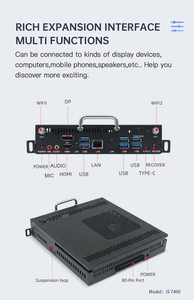 Mini Ordenador Industrial OPS con CPU Intel Core I3 <span class=keywords><strong>I5</strong></span> I7 para Pantalla Táctil, Pizarra Interactiva Capacitiva <span class=keywords><strong>I5</strong></span> 11ª 12ª 13ª Generación - Product Image 4