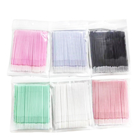 <strong>Best</strong> <strong>Selling</strong> 10cm Disposable Nano Cotton Swab Grafted Cleaning Eyelash Cotton Swab Medication <strong>Stick</strong> 100 <strong>Sticks</strong>/bag