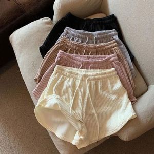 Shorts de sport pour femmes, d'été, légers, amples, décontractés, <span class=keywords><strong>grande</strong></span> <span class=keywords><strong>taille</strong></span>, à jambe large, <span class=keywords><strong>taille</strong></span> haute, coupe trapèze, vente en gros à prix abordable - Product Image 1