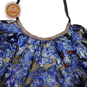 Nouvelle Cape d'Hiver 2026, Robes de Soirée Oversize pour Femmes, Nouveauté <span class=keywords><strong>2022</strong></span>, Élégante Cape Cardigan à Pompons en Brocart, Vêtements Africains - Product Image 5