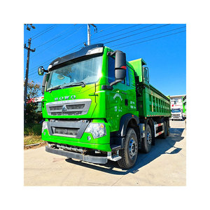 中国重汽8x4 12轮30立方米豪沃TX自卸车100吨 - Product Image 1