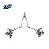 Tuyau d'échappement Catback à soupapes pour un son V8 profond, compatible avec Dodge Challenger SRT Hellcat Redeye Demon Charger Scat Pack