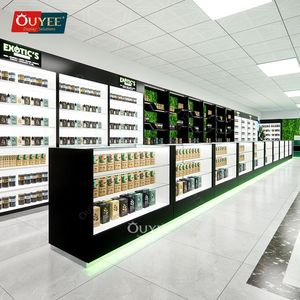 Dernier design de vitrine pour <span class=keywords><strong>magasin</strong></span> de tabac, service de conception de magasins de <span class=keywords><strong>d</strong></span>étail, <span class=keywords><strong>magasin</strong></span> en franchise en acier inoxydable brossé - Product Image 4