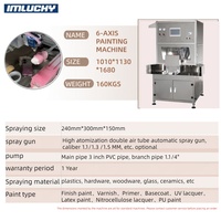 Máquina de Pulverización Automática IMLUCKY con Cuerpo de Acero Inoxidable y Control PLC, Diseñada para Demandas de Alta Producción