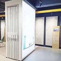 Hall d'exposition Push Pull Flooringquartz Présentoir coulissant en marbre granit pierre céramique carrelage Présentoir