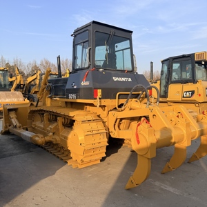 Bulldozer d'occasion Shantui SD16, bulldozer sur chenilles, moteur 131KW, godet de 4,5m, pompe hydraulique Kawasaki, moteur, à vendre en stock avec certification CE - Product Image 2