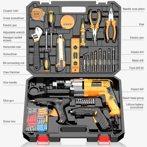 2023 électricien dédié rigide robuste en plastique chantier chantier outil boîte de rangement matériel trousse à outils - Product Image 3