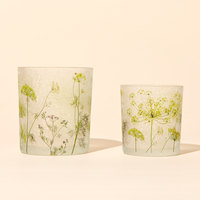 7oz 14oz Amz <strong>Top</strong> <strong>Sellers</strong> Custom <strong>Glass</strong> Candle Jars ,Flower Crystal Scented Birthday <strong>Glass</strong> Jars for Vessels