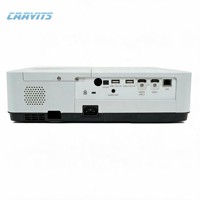 Projecteur professionnel CAAVITS 4K 4000 Lumens 3LCD Laser, résolution native 4K pour salles de réunion d'entreprise