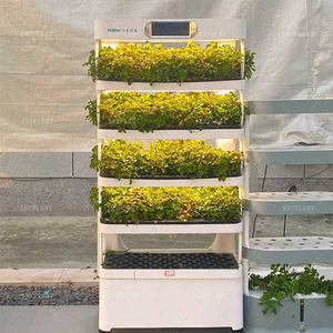 Sistemas de cultivo doméstico para agricultura vertical inteligente hidropónica de jardín inteligente para interiores, componente de bomba central de 5 capas de alto - Product Image 2