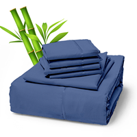 Parure de lit de luxe prête à être expédiée, drap de lit à ourlet plissé, microfibre brossée douce 85 g/m², 3 et 4 pièces, taille king, rose