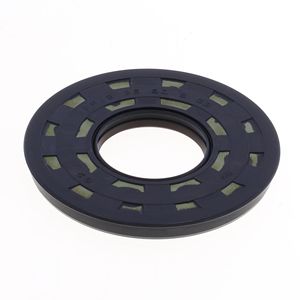 Sello de aceite con exterior de goma de 36x80x8 mm en PTFE con una labio de sellado de teflón, un labio antipolvo y una muelle - Product Image 1