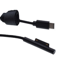 批发12V/15V USB C公到微软Surface Pro 3 4 5 6 Go数据线聚氯乙烯笔记本电脑电源适配器耐用充电线 - Product Image 2