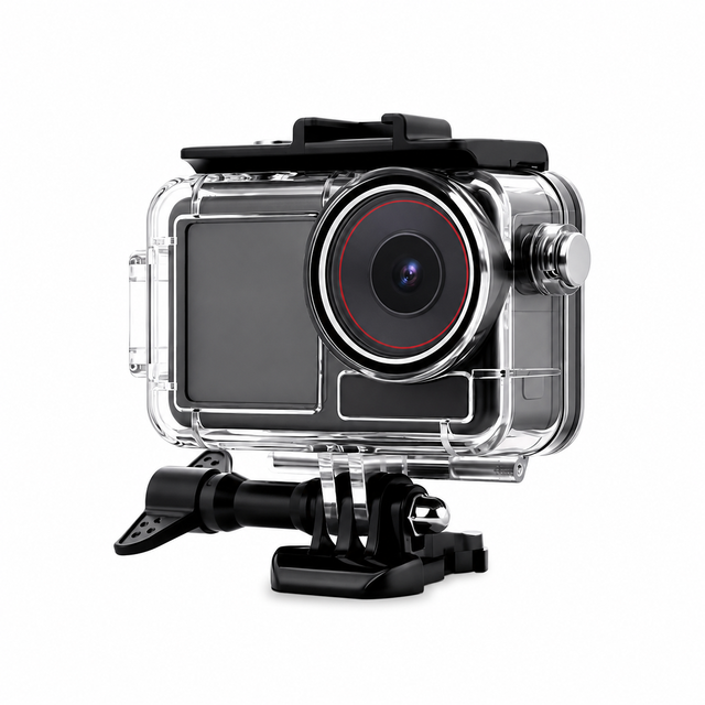 40M Acryl Underwater Waterproof Case for DJI Action 5 Pro 4 3 Action Camera Sealed Dive Housing