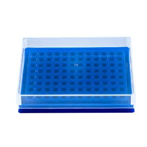 Changheng 96 Puttenrek Voor 0.2 Ml Tubes En Strepen Met Deksel Pcr Rack