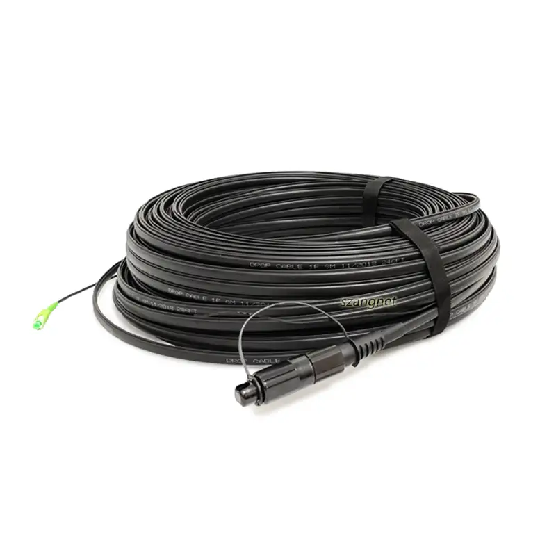 Flat Cable 150FT 200FT 300FT OptiTap Toneable Flat Drop Cable Locatable OptiTap Patch Cord