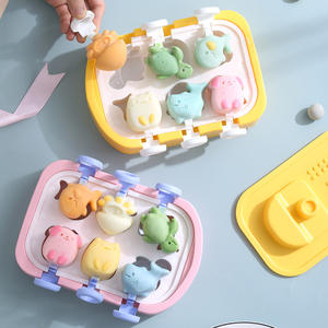 DIY قالب الآيس كريم المنزلي للأطفال مع آيس كريم من السيليكون لصناديق صغيرة للقوارب - Product Image 3